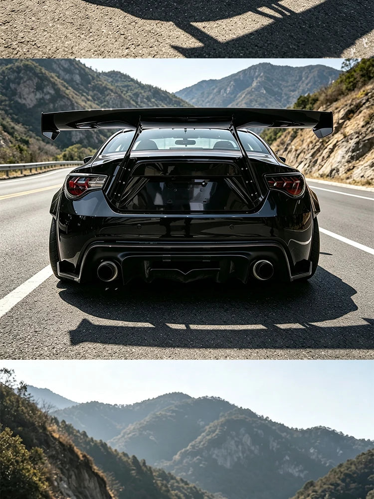 Aileron arrière aérodynamique style Big GT pour Toyota GT86 2012-2020