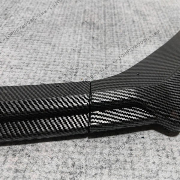 Becquet de lèvre de pare-chocs avant noir brillant, pour Seat Leon MK3 MK3.5 2012 - 2019, couvercle de diffuseur de lèvre ABS