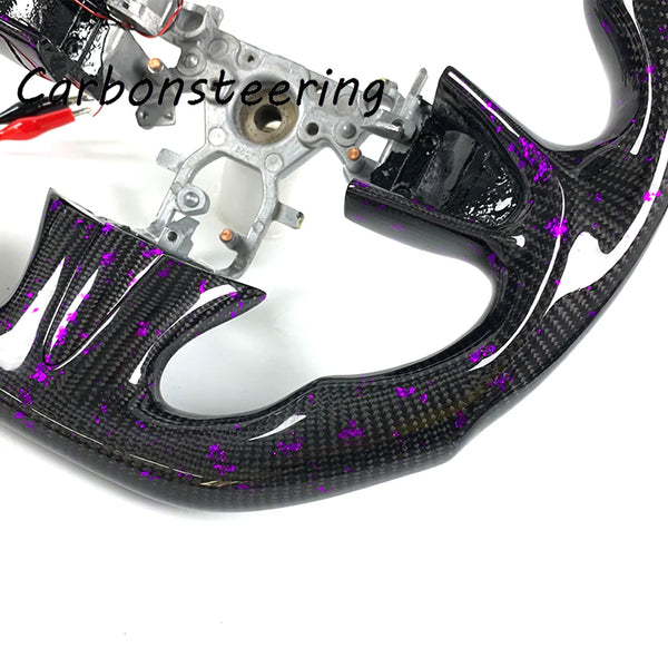 Volant en fibre de carbone forgé sur mesure pour Infiniti Q50 Q50s 2014-2026 Red Sport JDM Racing Performance Sport Styl