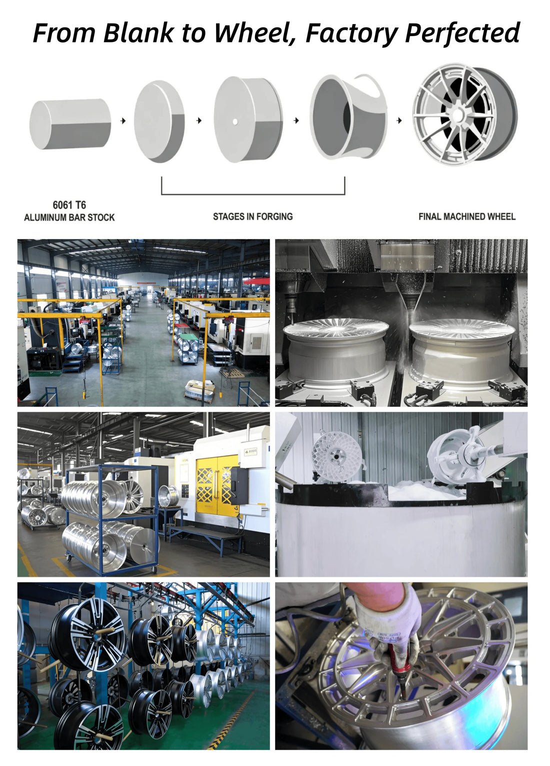 Jantes forgées en usine, personnalisables, 15, 16, 17, 18, 19, 20, 21, 22 pouces, PCD 5*114.3, accessoires de voiture, jantes