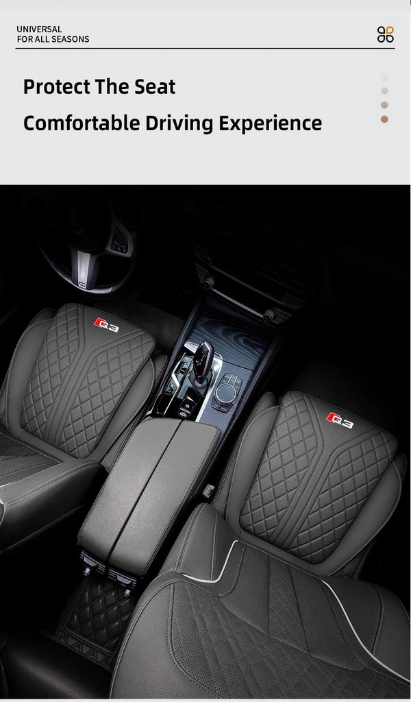 Coussin de siège automobile pour Audi Q3 Q4 Q5 Q6 Q7 Q8, housses de siège automobile 3D respirantes, coussin de siège arrière