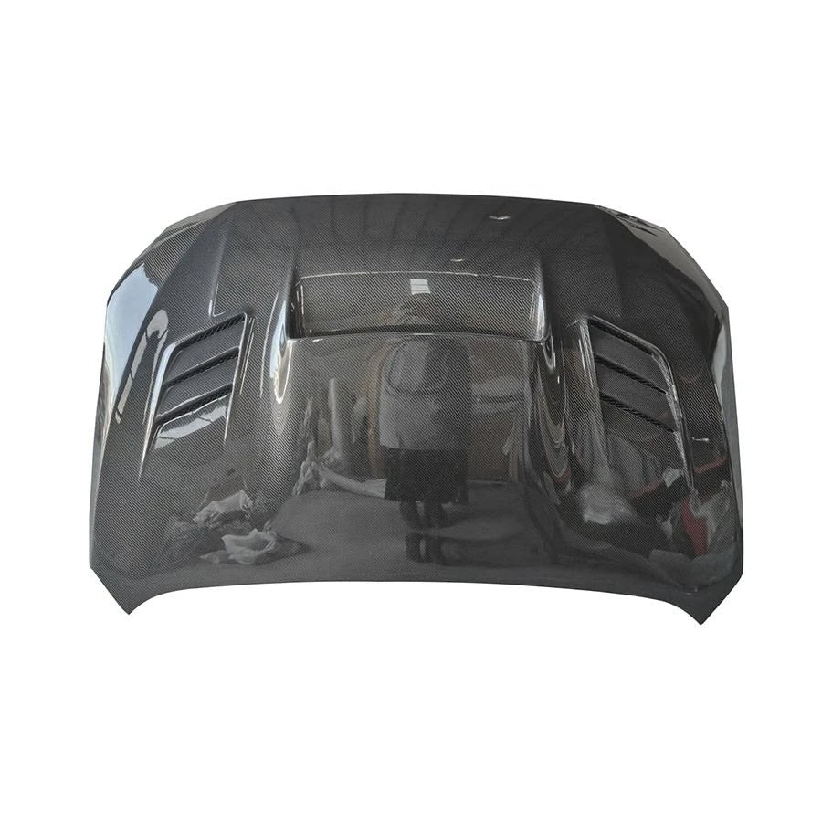 Kit carrosserie de remplacement en fibre de carbone avec capot ventilé pour Subaru WRX STI VA 2015-2021 (VAB, VAF)