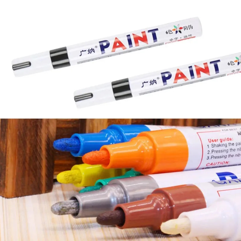 Marqueur Peinture Permanent Étanche pour Pneus et Jantes – Roues & freinage | OURANE.COM