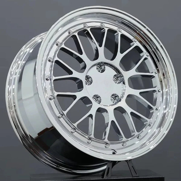 Jantes en alliage forgé sur mesure, noires, 19-22 pouces, jantes en alliage à rayons multiples pour Audi, Genesis, Volkswagen