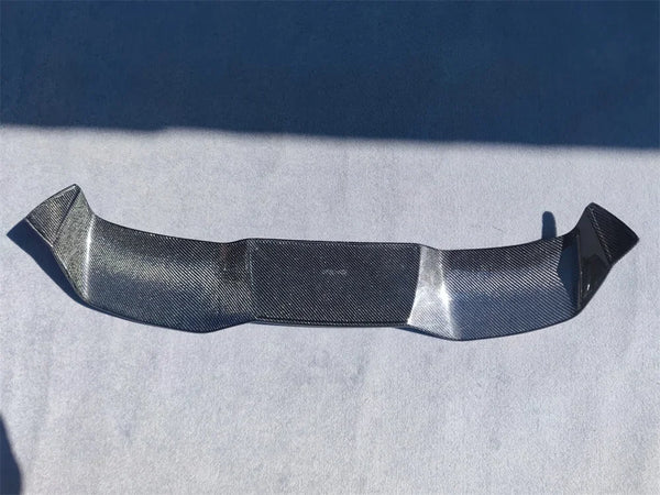 Becquet de haute qualité en Fiber de carbone / FRP, kit de carrosserie d'aile arrière de toit pour Renault Clio hayon 2013 - 