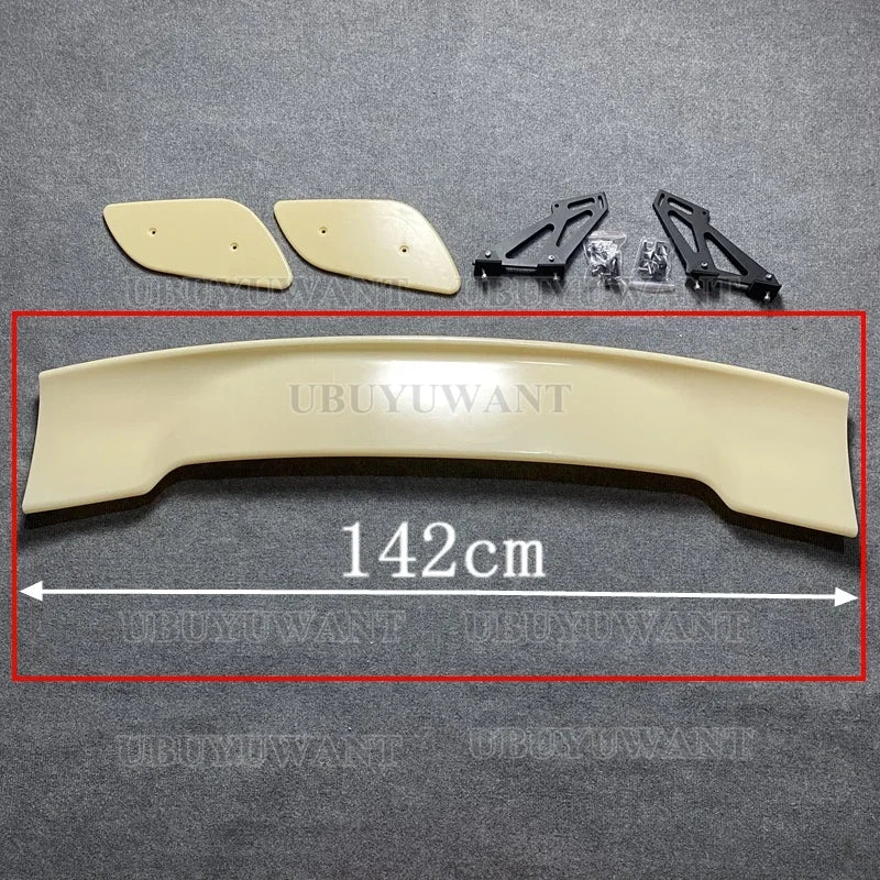Aileron de coffre arrière style GT pour Subaru BRZ et Toyota 86 / GT86 2011-2022, noir brillant, aspect carbone ou brut
