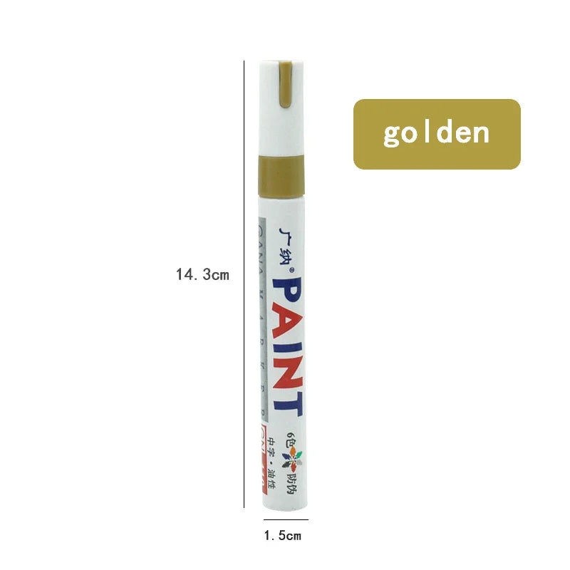 1/12Pcs Stylo Peinture Paint Markers Étanche Auto Pneu Oil-Based Stylo Peinture Lot Quick Dry et Permanent – Roues & freinage