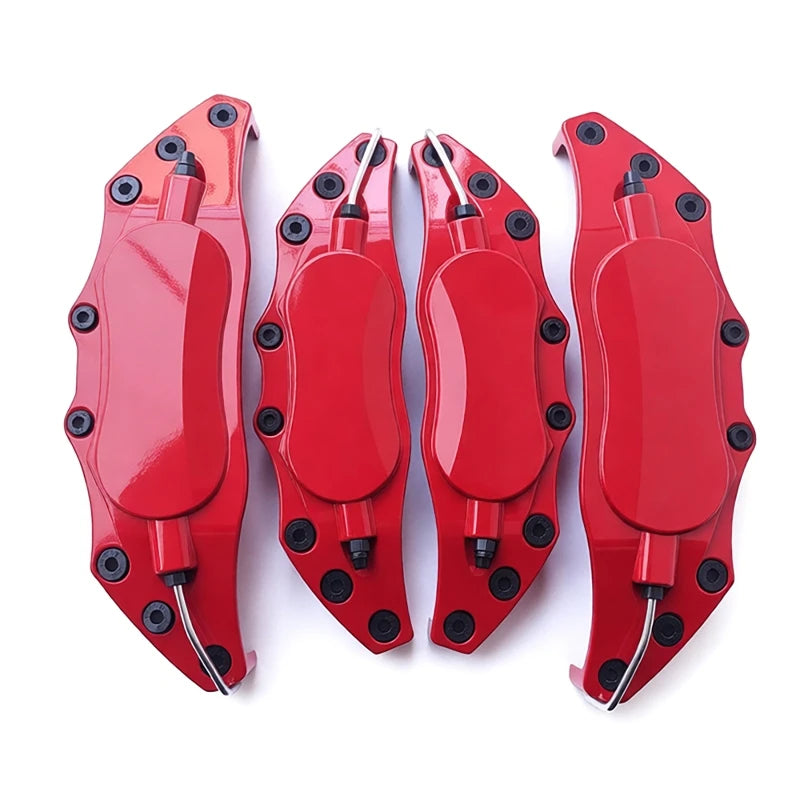 Lot de 4 Caches d’Étriers Métalliques Anti-Poussière – Roues & freinage | OURANE.COM