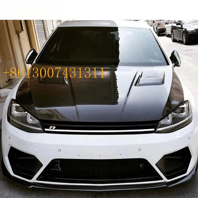 Capot carbone ventilé Golf 7 style Aspec