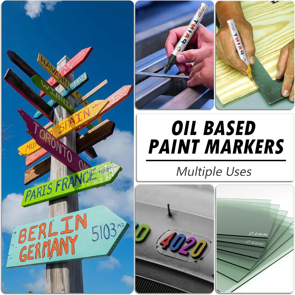 Stylo Peinture Coloré Étanche pour Pneus et Jantes – Roues & freinage | OURANE.COM