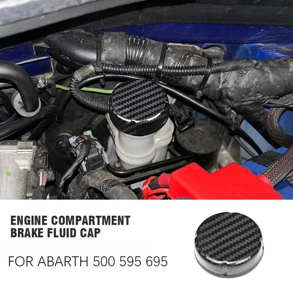 Kit bouchons carbone sec Fiat 500 Abarth 595/695