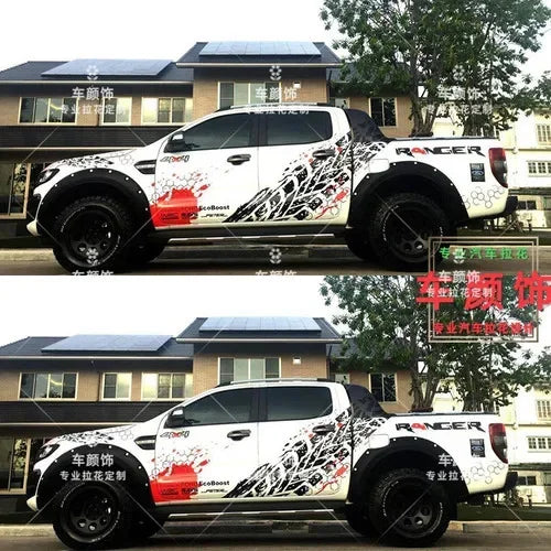 Autocollants tout-terrain pour Ford Raptor F150, D-Max, Tundra, Hilux, Tacoma et Navara — vue 10