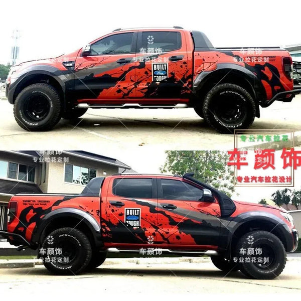 Autocollants tout-terrain pour Ford Raptor F150, D-Max, Tundra, Hilux, Tacoma et Navara — vue 3