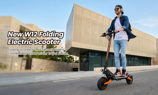 Trottinette électrique IScooter W12 3000W, double moteur, batterie lithium 52V25Ah, compatible avec application, vitesse maxi