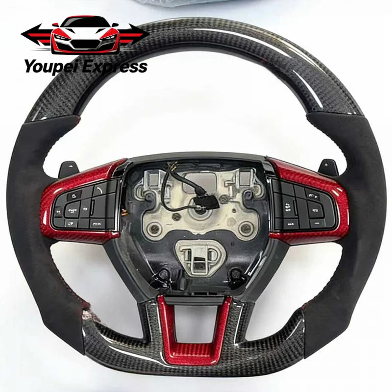 Volant en carbone véritable pour Land Rover Discovery Sport 2015-2019
