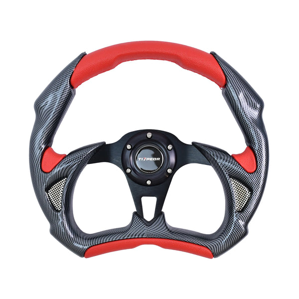 Volant type D avec klaxon pour simulateur — OURANE