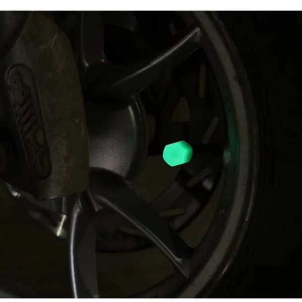 Bouchon de tige de Valve lumineux, 10 pièces, décor universel de voiture - OURANE.COM
