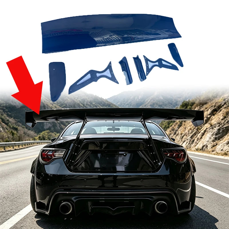 Aileron arrière aérodynamique style Big GT pour Toyota GT86 2012-2020
