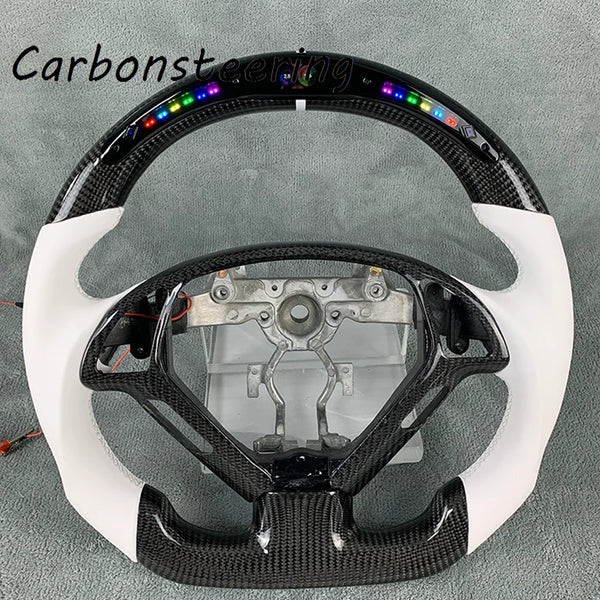 Volant en fibre de carbone forgé sur mesure pour Infiniti Q50 Q50s 2014-2026 Red Sport JDM Racing Performance Sport Styl