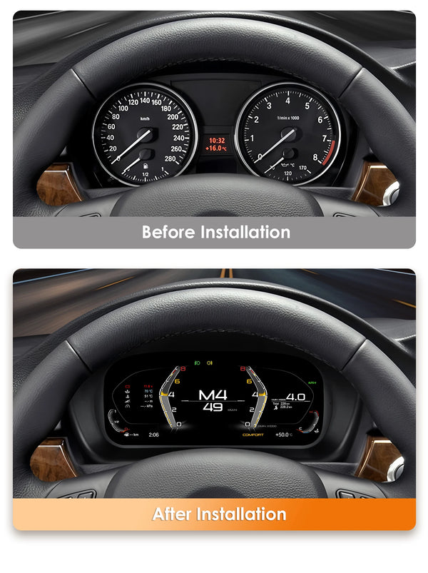 Compteur numérique HIZPO BMW E90–E93, 10,1 pouces — vue 5