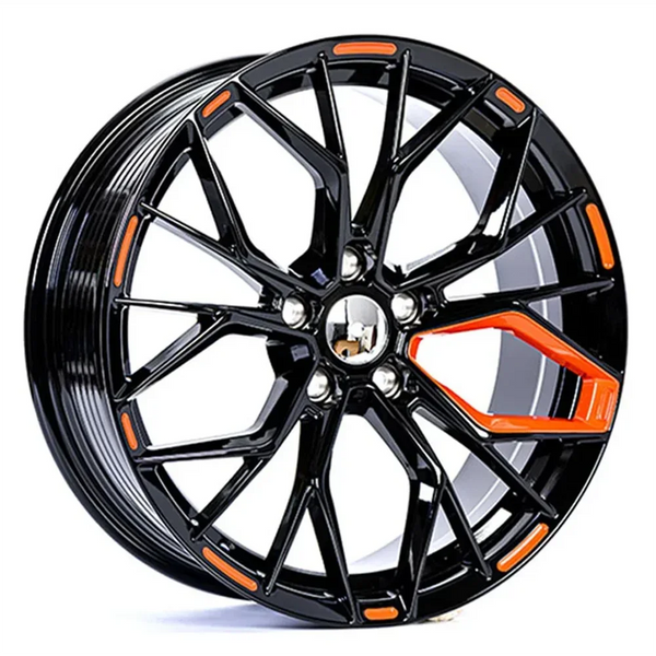 Pièces automobiles, jantes en alliage forgé personnalisées légères, support de logo personnalisé, usinage CNC, accessoires de