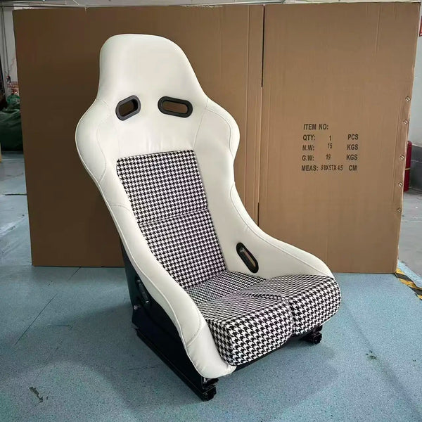 YJQ integrated siège baquet sport avec glissière rail modifié auto siège réglable VR profile — OURANE
