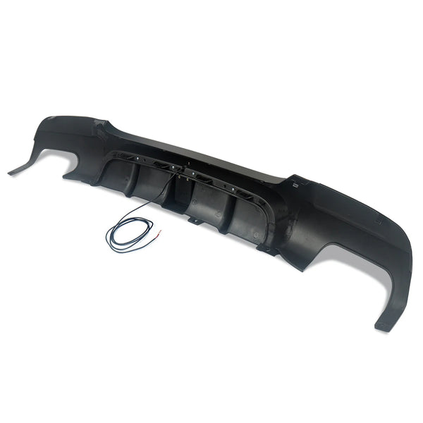 Lèvre de becquet de pare-chocs arrière avec Led pour Bmw série 3 E90 318i 320i 328i 330i 335i 340i diffuseur avec feu stop 20