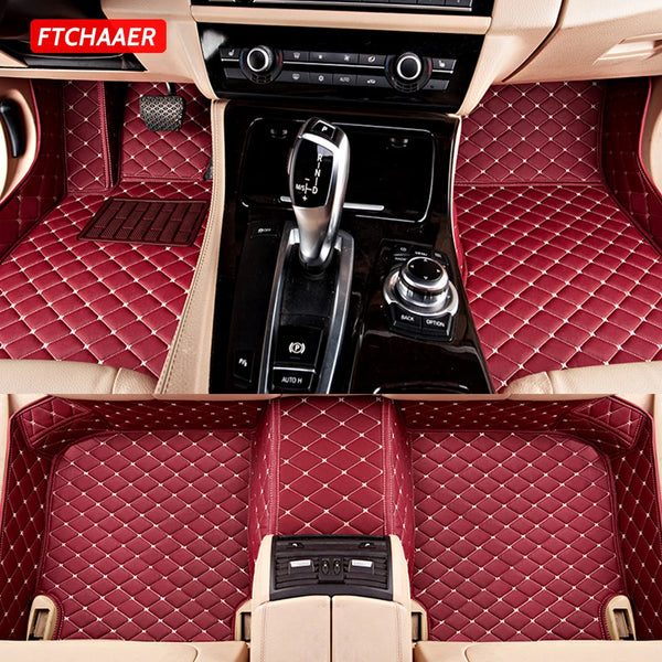 FTCHuto ER-Tapis de sol de voiture personnalisés pour VW, Golf Sportsvan, automobile Carpets, Foot Coche, Accessoires - OURAN