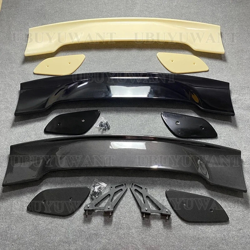 Aileron de coffre arrière style GT pour Subaru BRZ et Toyota 86 / GT86 2011-2022, noir brillant, aspect carbone ou brut