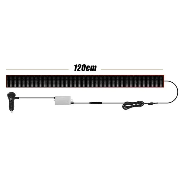 Oeil du diable écran Flexible camion LED matrice Pixel panneau lumineux télécommande Animation affichage lumières pour décor 