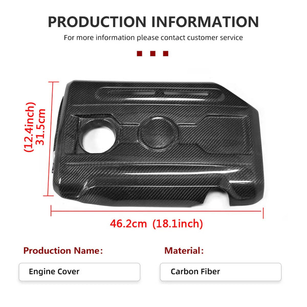 Capot carbone Golf 6 GTI, 2010–2013 — vue 4