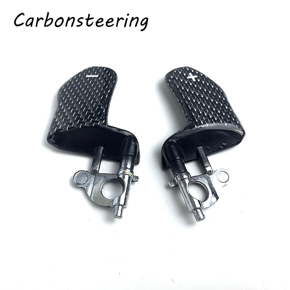 Volant en fibre de carbone forgée sur mesure pour Dodge Charger, Challenger et Hellcat SRT, avec palettes en option