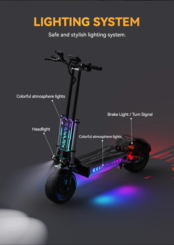 Trottinette électrique APXFOX T90, 60 V — vue 4