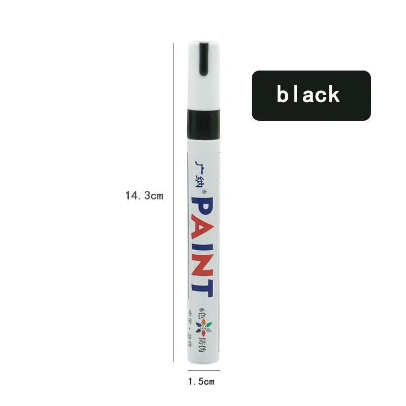 1/12Pcs Stylo Peinture Paint Markers Étanche Auto Pneu Oil-Based Stylo Peinture Lot Quick Dry et Permanent – Roues & freinage