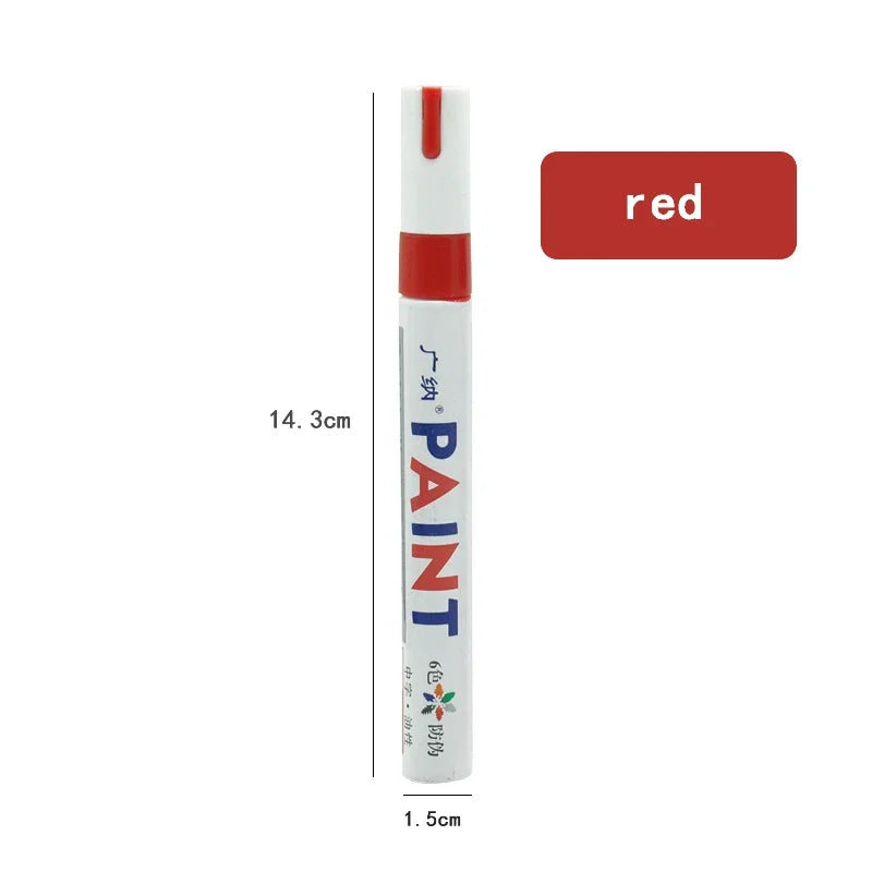 1/12Pcs Stylo Peinture Paint Markers Étanche Auto Pneu Oil-Based Stylo Peinture Lot Quick Dry et Permanent – Roues & freinage