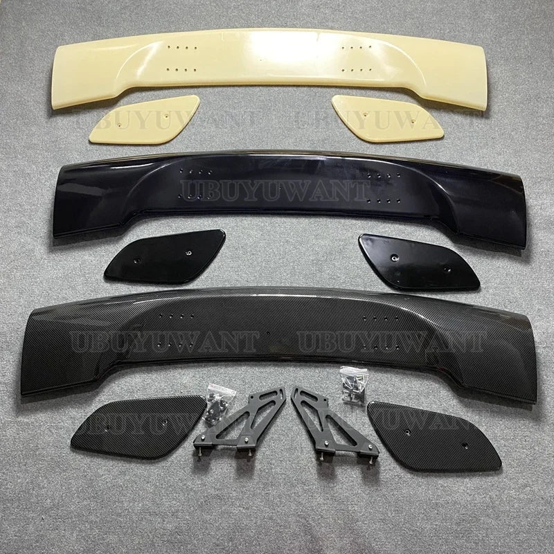 Aileron de coffre arrière style GT pour Subaru BRZ et Toyota 86 / GT86 2011-2022, noir brillant, aspect carbone ou brut