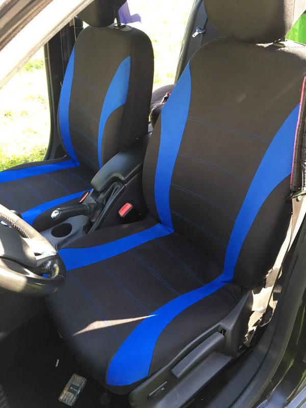 Housse de siège de voiture en tissu Polyester, pièces automobiles, ensemble de 2 / 4 / 9 pièces, coussin de siège de voiture 