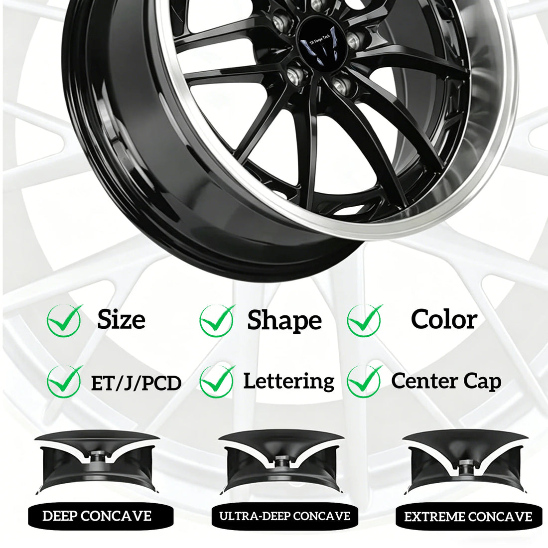 Jantes forgées en usine, personnalisables, 15, 16, 17, 18, 19, 20, 21, 22 pouces, PCD 5*114.3, accessoires de voiture, jantes