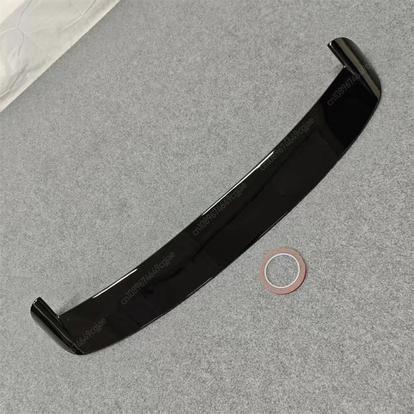 Aileron de coffre arrière de voiture, capuchon de spoiler de toit, aileron arrière noir brillant, accessoires pour Seat Ibiza
