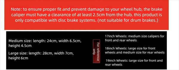 4 Pièces Cache-étriers de frein métalliques pour voiture, Coques de protection anti-poussière pour étriers de frein pour Audi