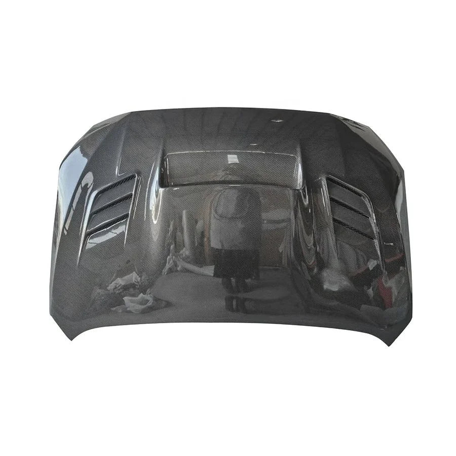 Kit carrosserie de remplacement en fibre de carbone avec capot ventilé pour Subaru WRX STI VA 2015-2021 (VAB, VAF)
