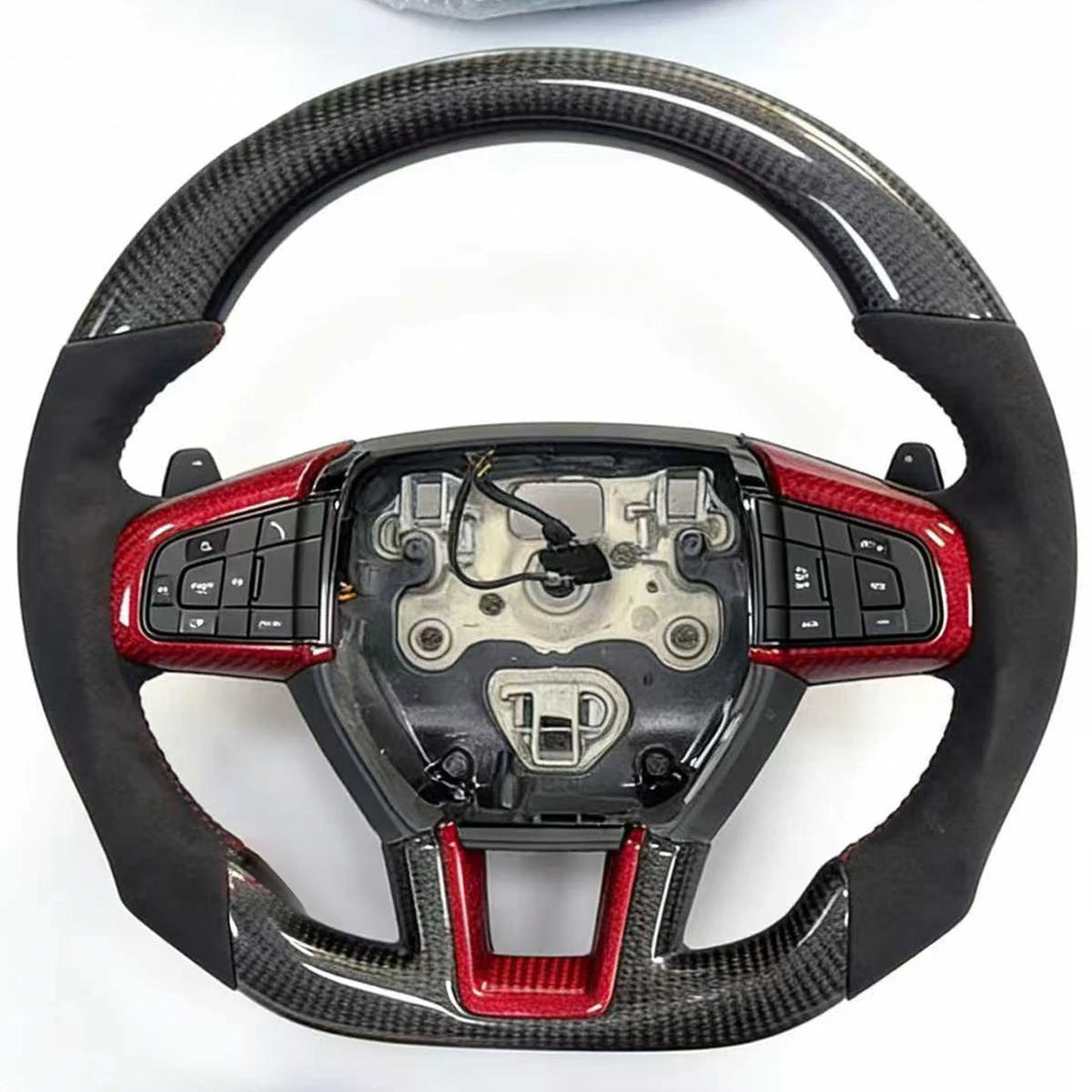 Volant en carbone véritable pour Land Rover Discovery Sport 2015-2019