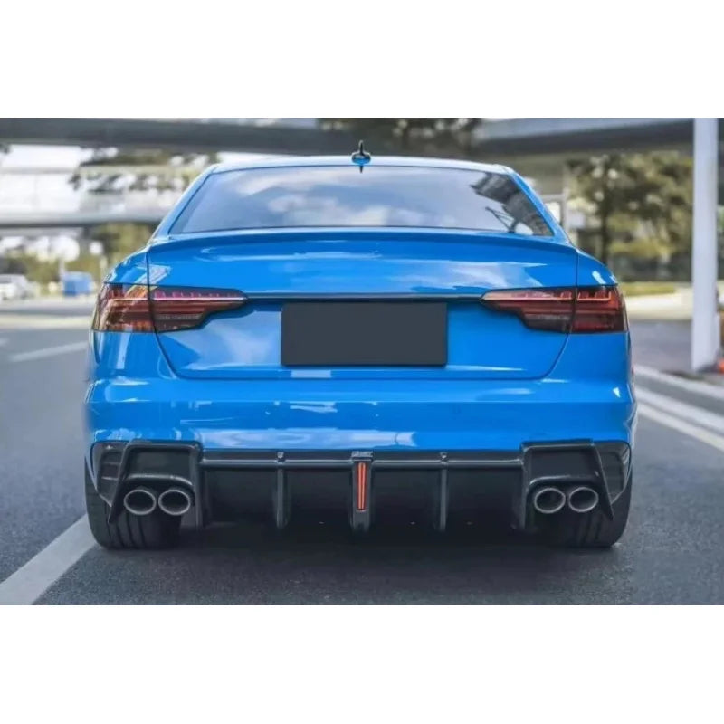 Kit carrosserie en fibre de carbone style CMST pour Audi A4, A4L et S4, 2020–2023