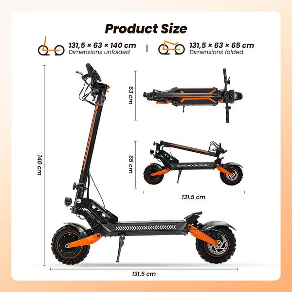 Trottinette électrique iScooter W12, 52 V — vue 8