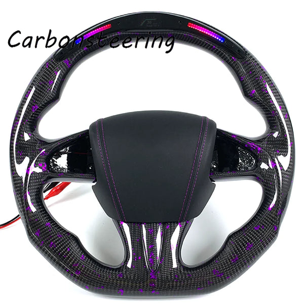 Volant en fibre de carbone forgé sur mesure pour Infiniti Q50 Q50s 2014-2026 Red Sport JDM Racing Performance Sport Styl