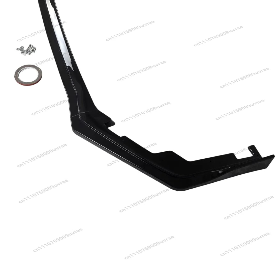 Lame de pare-chocs avant en ABS noir brillant pour Subaru WRX STI VA 2015-2021, séparateur et spoiler de tuning