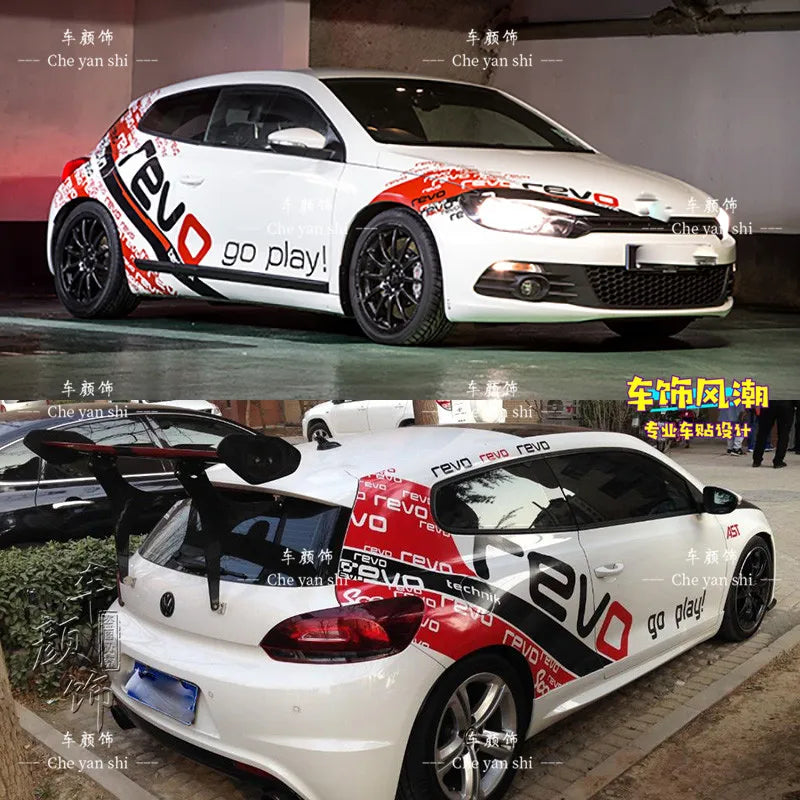 Autocollants de carrosserie sport pour Volkswagen Golf 6, 7 et 8 GTI — vue 15