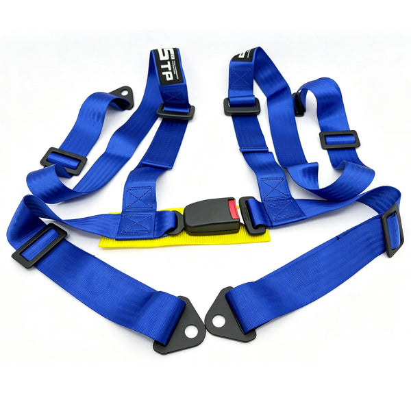 2 pouces origine universel siège baquet sport ceinture sécurité Four-point Fixing montage Drifting auto ceinture de sécurité auto — OURANE