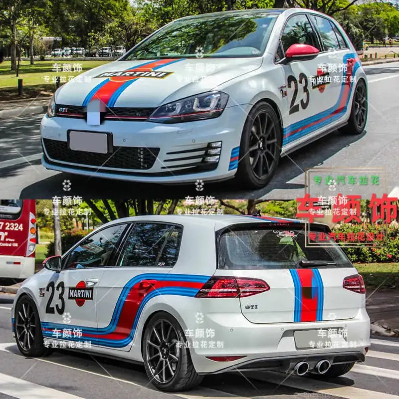 Décorations de carrosserie en vinyle pour Volkswagen Golf 6, Golf 7 GTI et Polo — vue 10