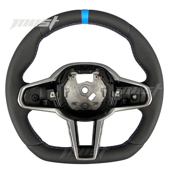Volant LED personnalisé en Fiber de carbone pour BMW série G LCI, série 2 3 4 5 6 7 8 X3 X4 X5 G20 G30 M3 M4 M5 M8 Z4 20